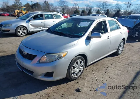 2010 Toyota Corolla Le из США, поврежденный, VIN 2T1BU4EE6AC348434